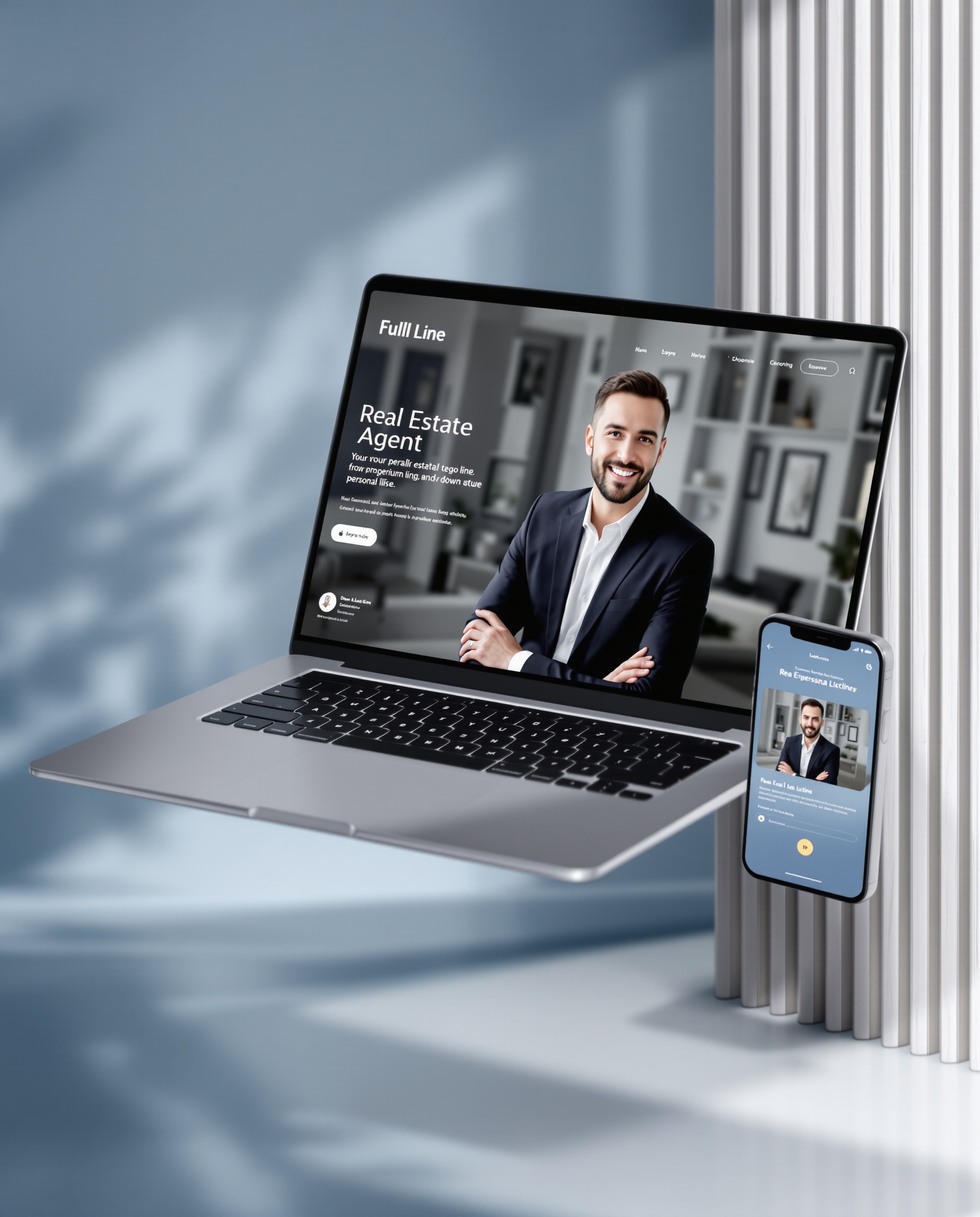 Personal brand website for a real estate agent