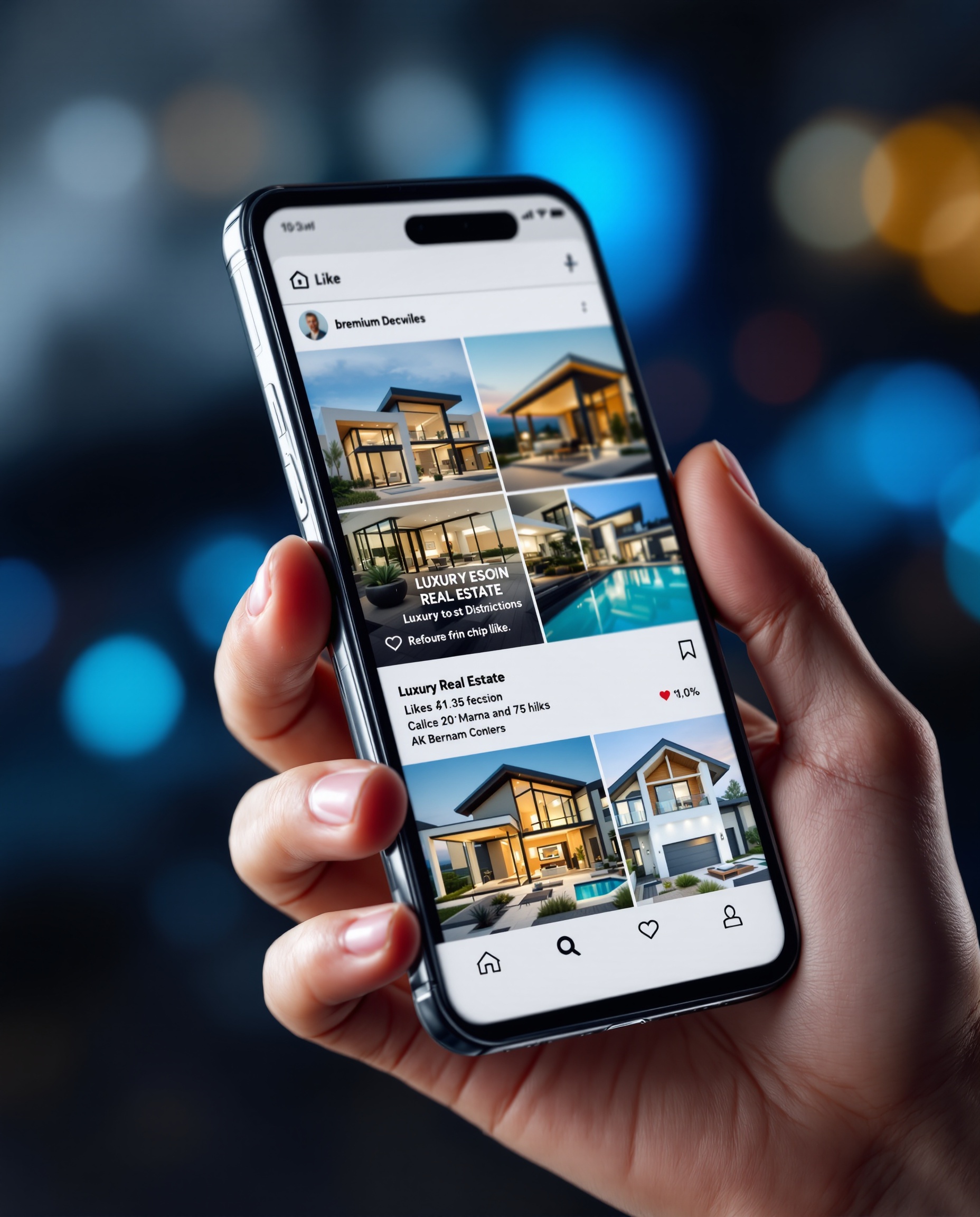 Facebook and Instagram ads for real estate